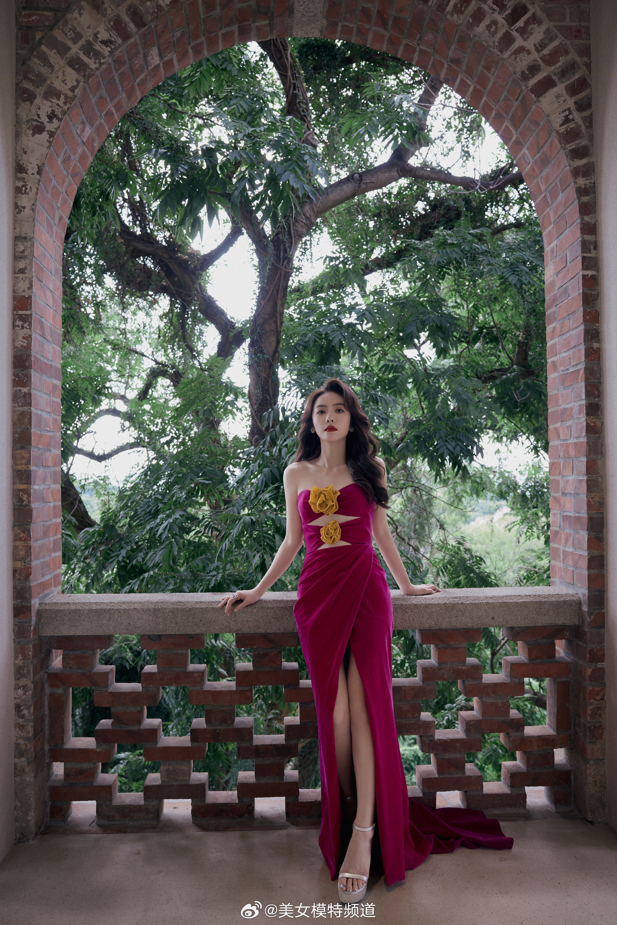 蔡文静温柔写真