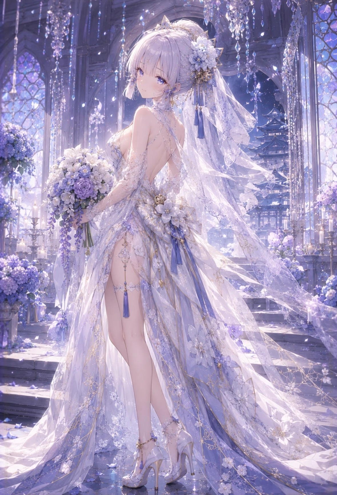 原神的花嫁系列👰🏻♀️甘雨的花嫁、我自己是非常的喜欢，你呢？！动漫点评团