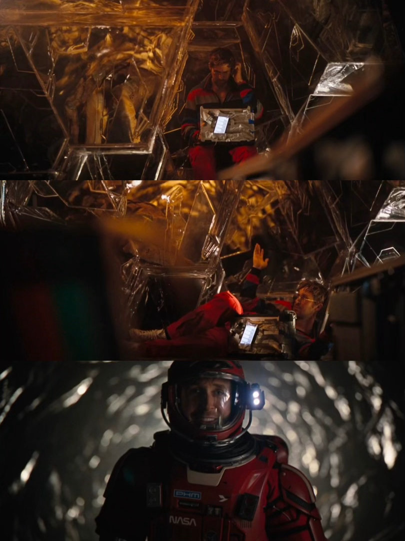 在好莱坞大片看见中国宇航员了如果说谁最爱中国航天元素，那一定是安迪·威尔。《火