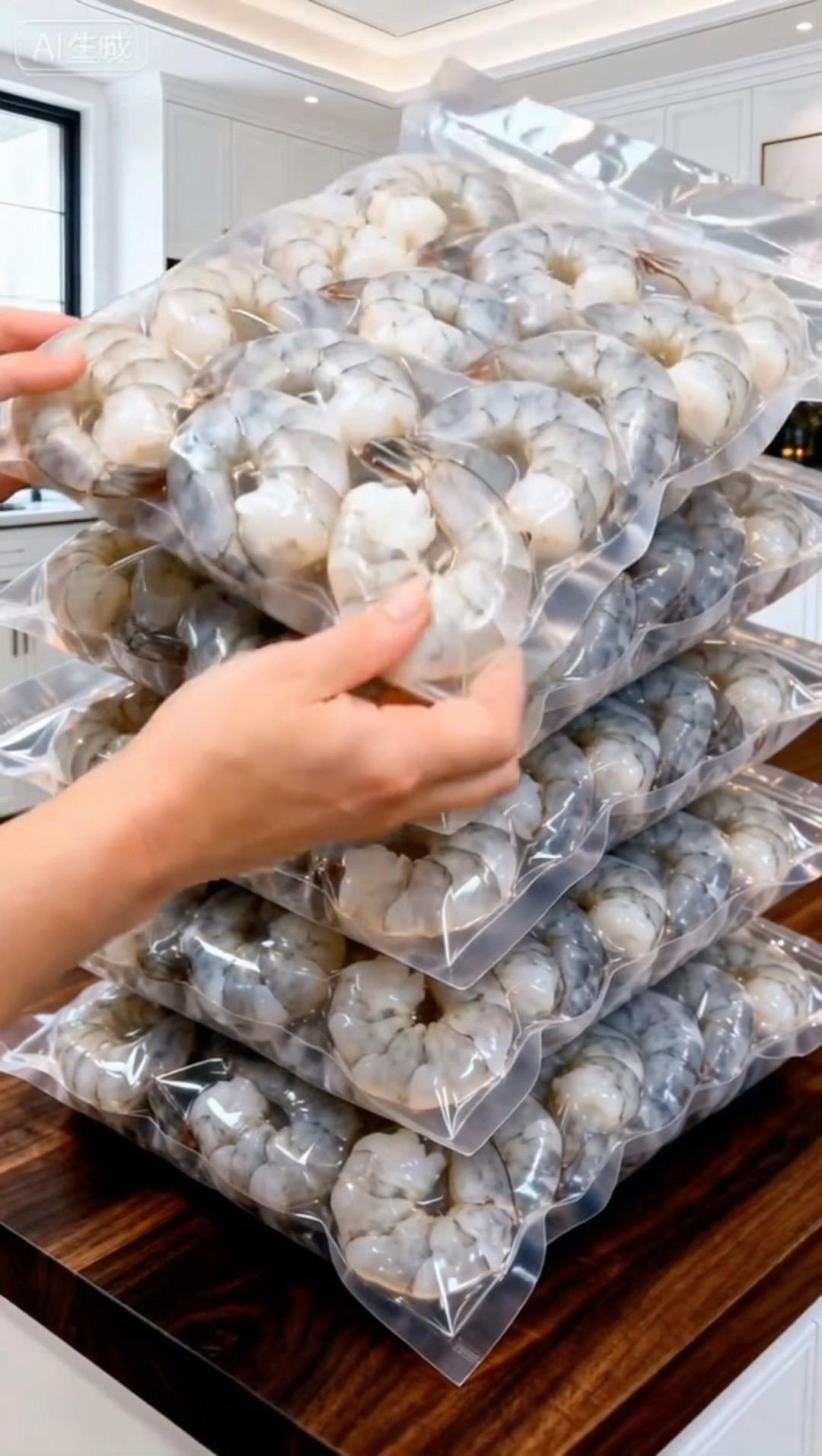 挑虾仁就怕麻烦，这个开背去虾线都弄好了，直接用特别方便。个头均匀，看着...