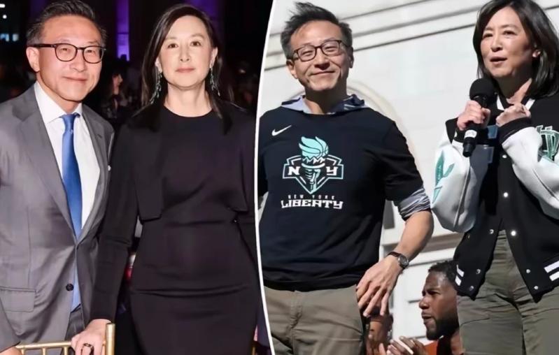 蔡崇信也离婚了到现在才换老婆已经算晚的了毕竟大佬起飞后第一件事情就是换老