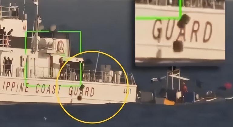 菲方行径卑劣，罪证确凿！央视旗下账号“玉渊谭天”今天发布消息披露，三天前（2月