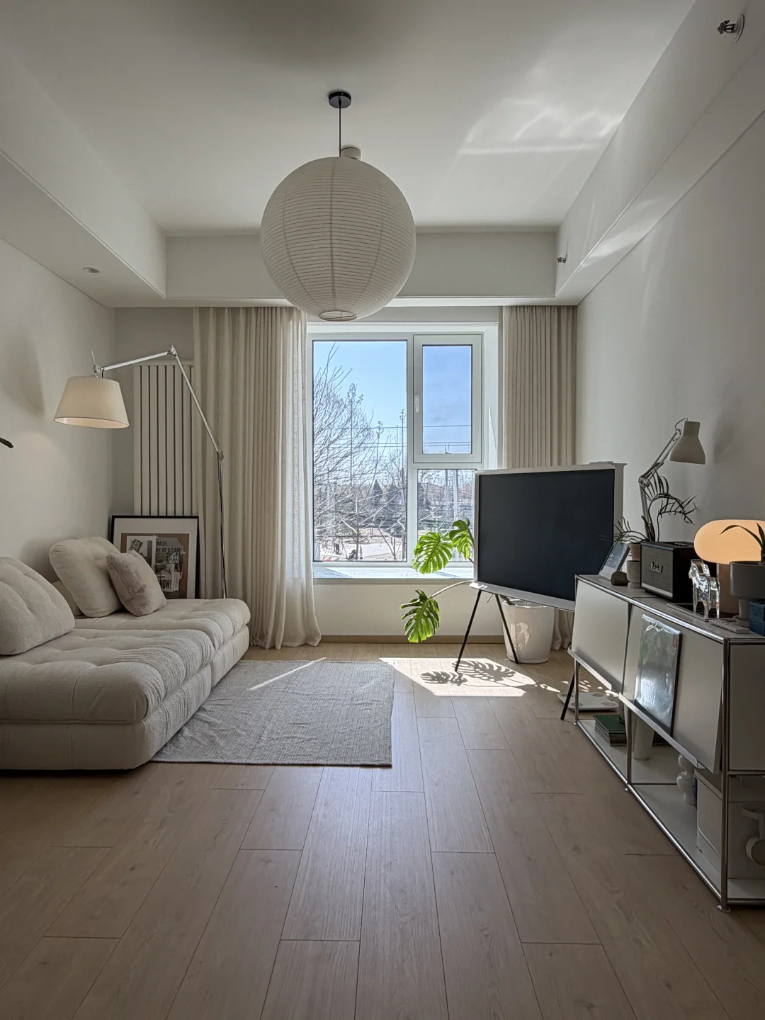 63平，简约干净的小家🏠