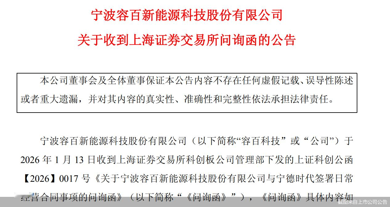 签下1200亿元大单, 上交所四问容百科技