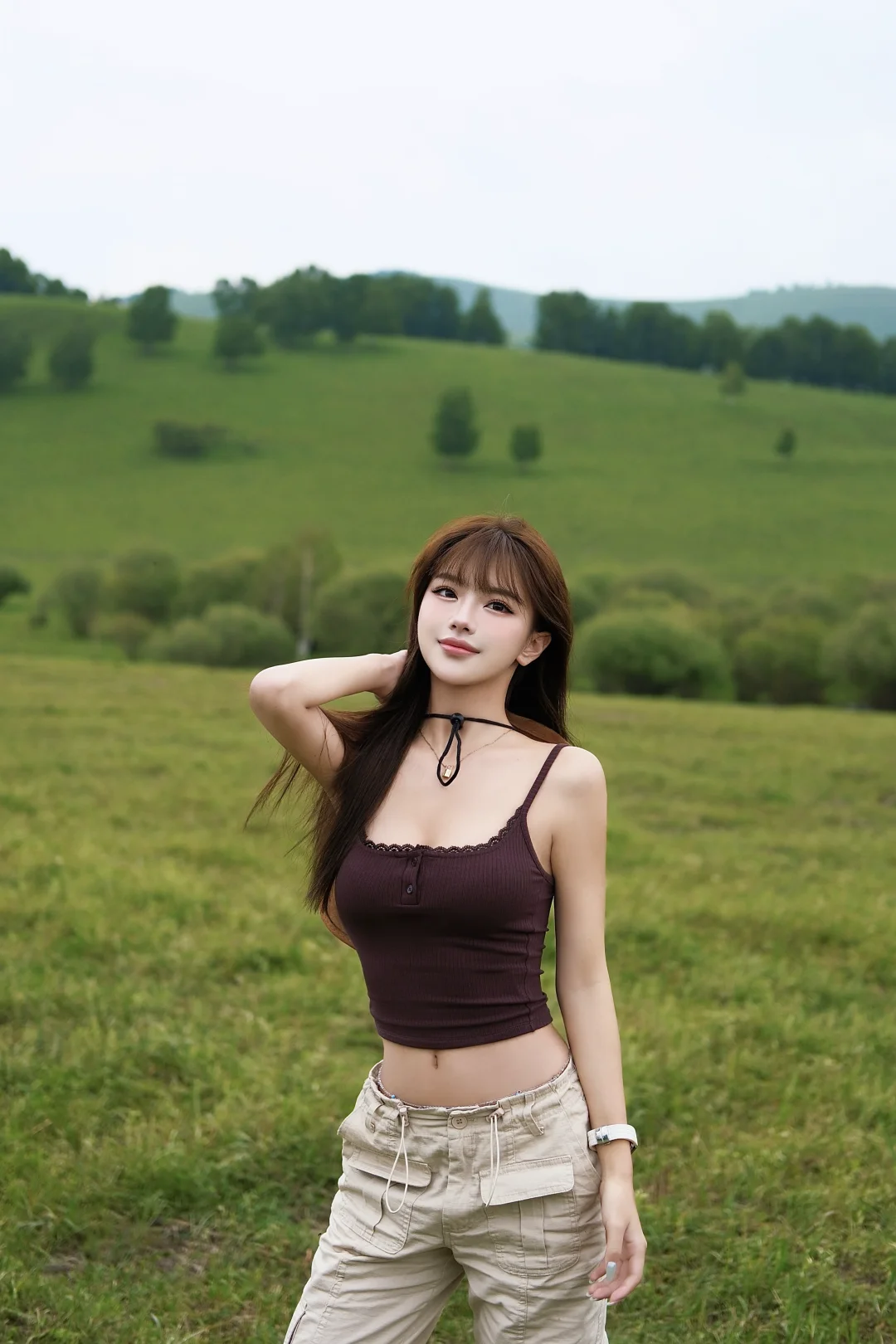乌兰布统的夏天 好美 🌳🐎🐑