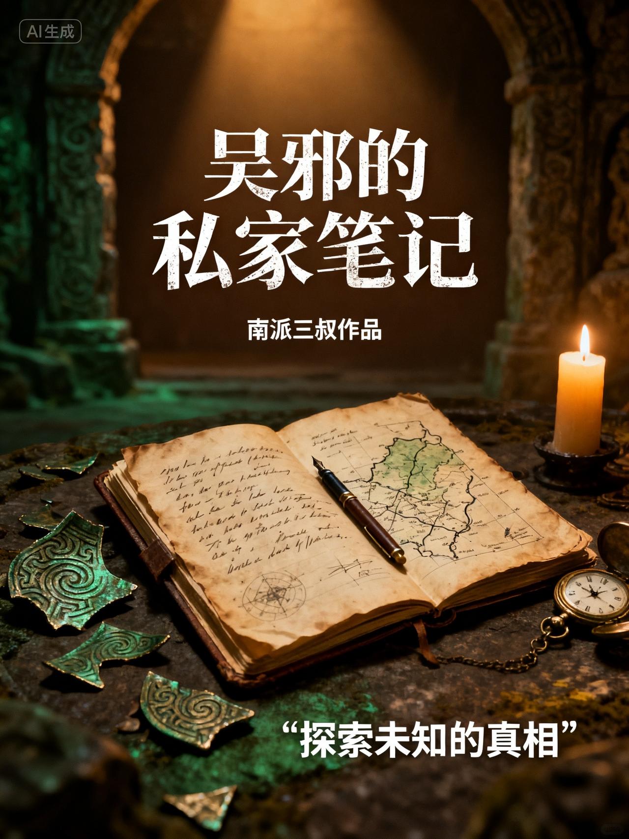 “打死我都没想到，《盗墓笔记》竟然又出了一部新剧！”这是对《吴邪私家笔记》的开篇