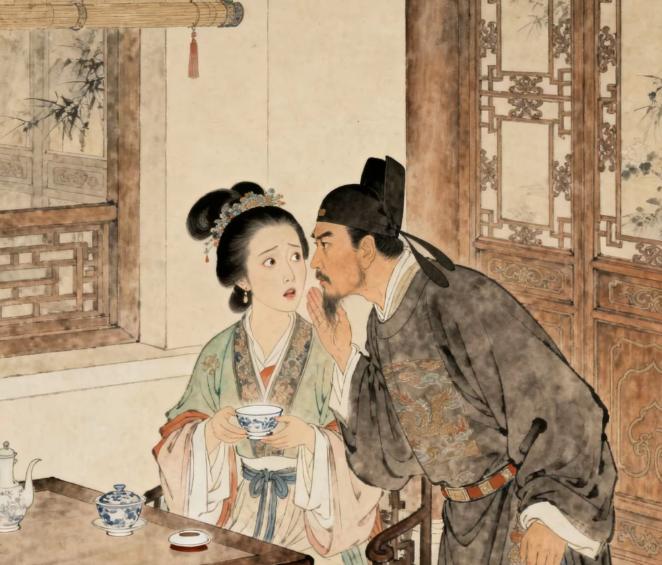 徐达刚送走微服私访的朱元璋，就对夫人低语：“陛下刚才看辉祖、增寿的眼神，带着审视