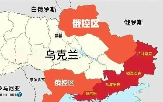 俄军全面控制卢甘斯克！乌克兰的遮羞布，彻底扯掉了不装了俄军西部集群经过前期系统