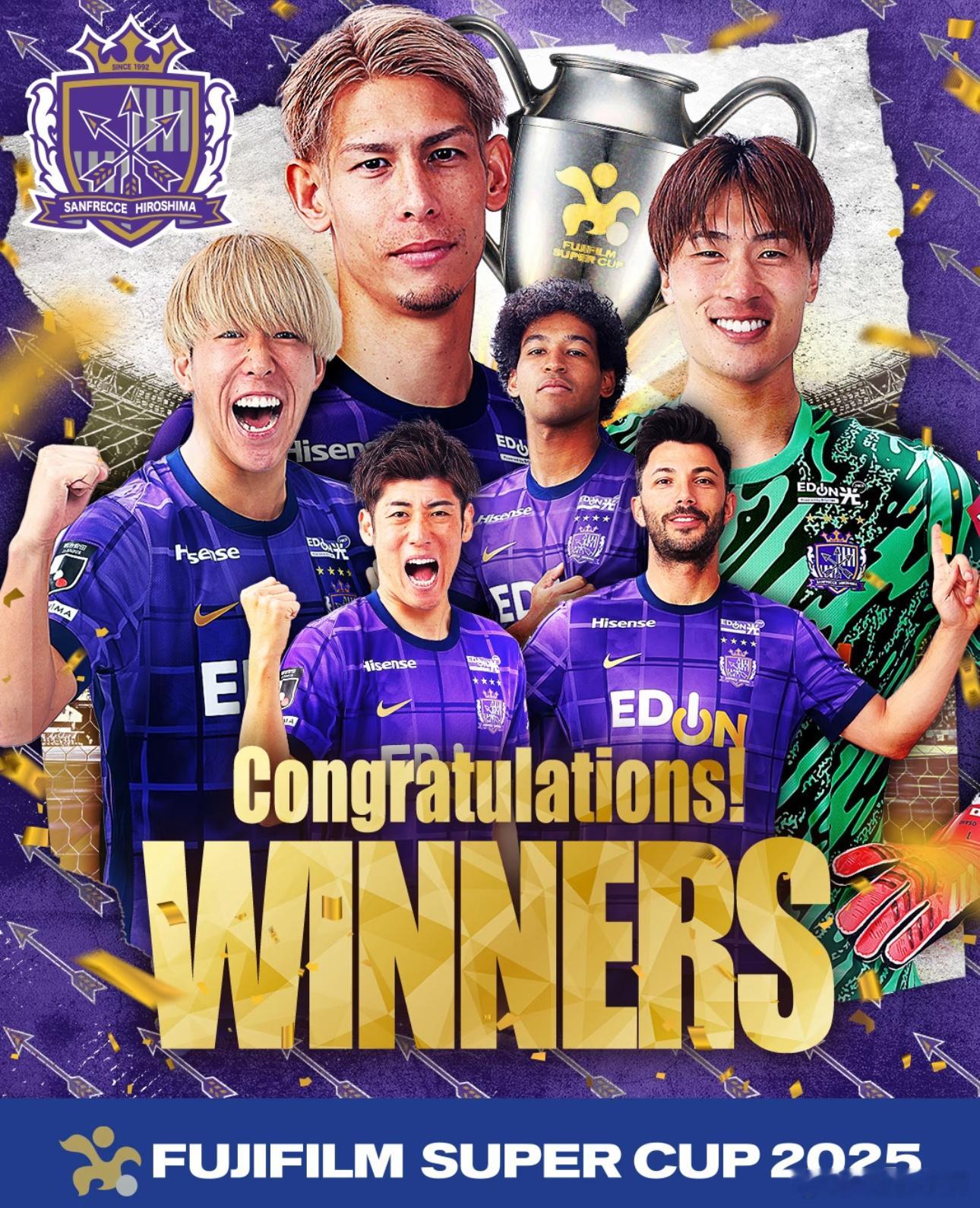 日韩劲旅火力全开，神户首尔联手奉献进球大战！联赛：001亚冠球队：广岛三箭vs