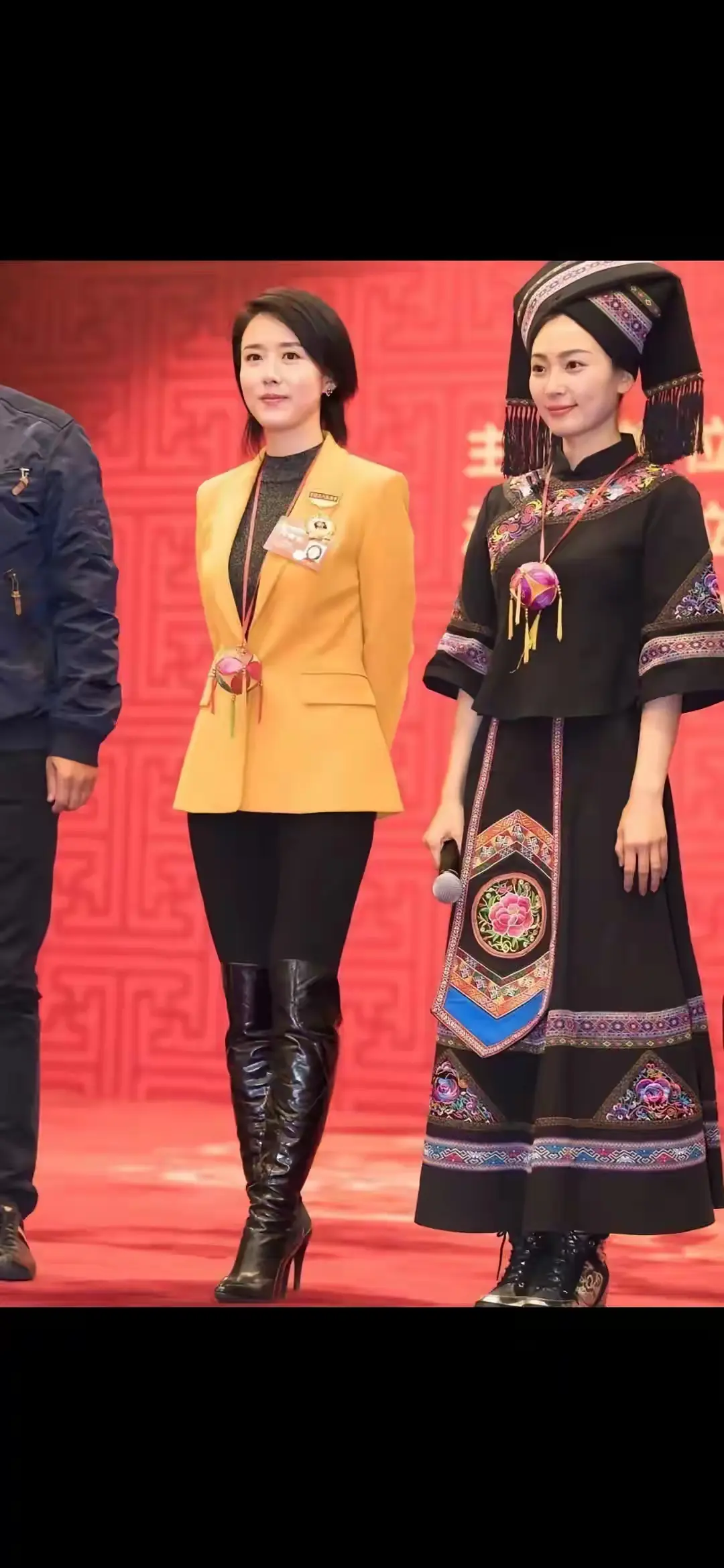 中间身材真好，又这么漂亮的女神是谁？