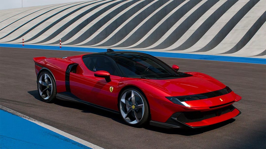 法拉利SF90的继任者公布：「849Testarossa」又是一台复古未来主义