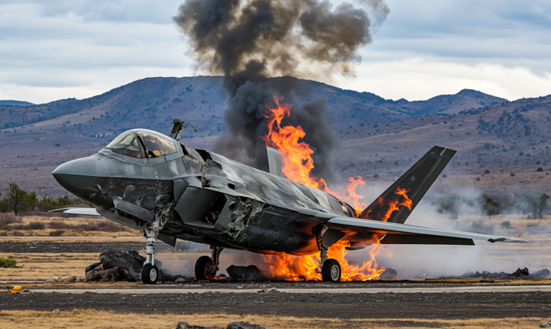 F-35被伊朗打下来, 美军瞒了半年, 最后被国会的账单揭穿了