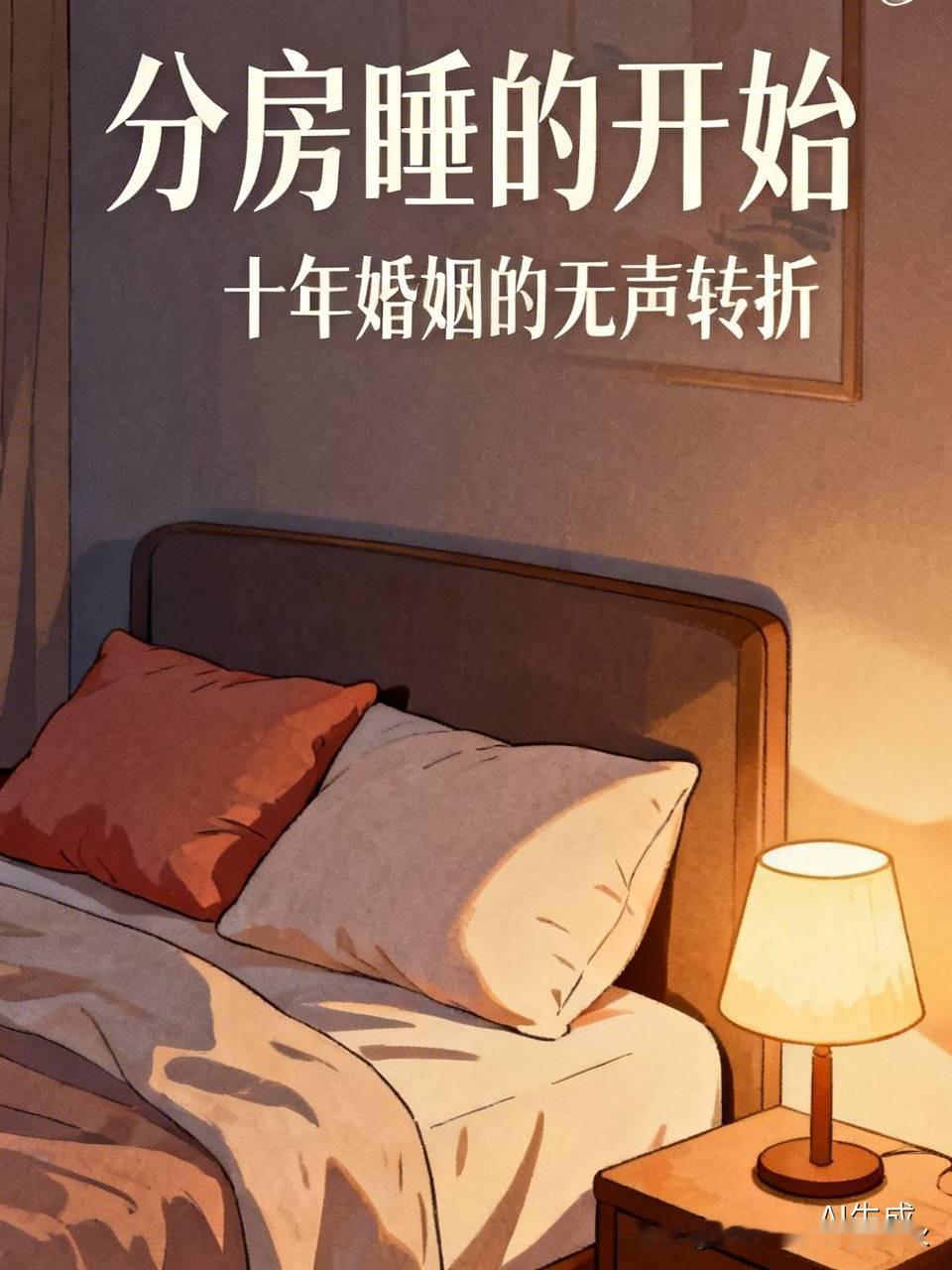 结婚十年，老婆突然跟我分房睡，不吵不闹，就是把我当空气。我今年三十八，结婚十