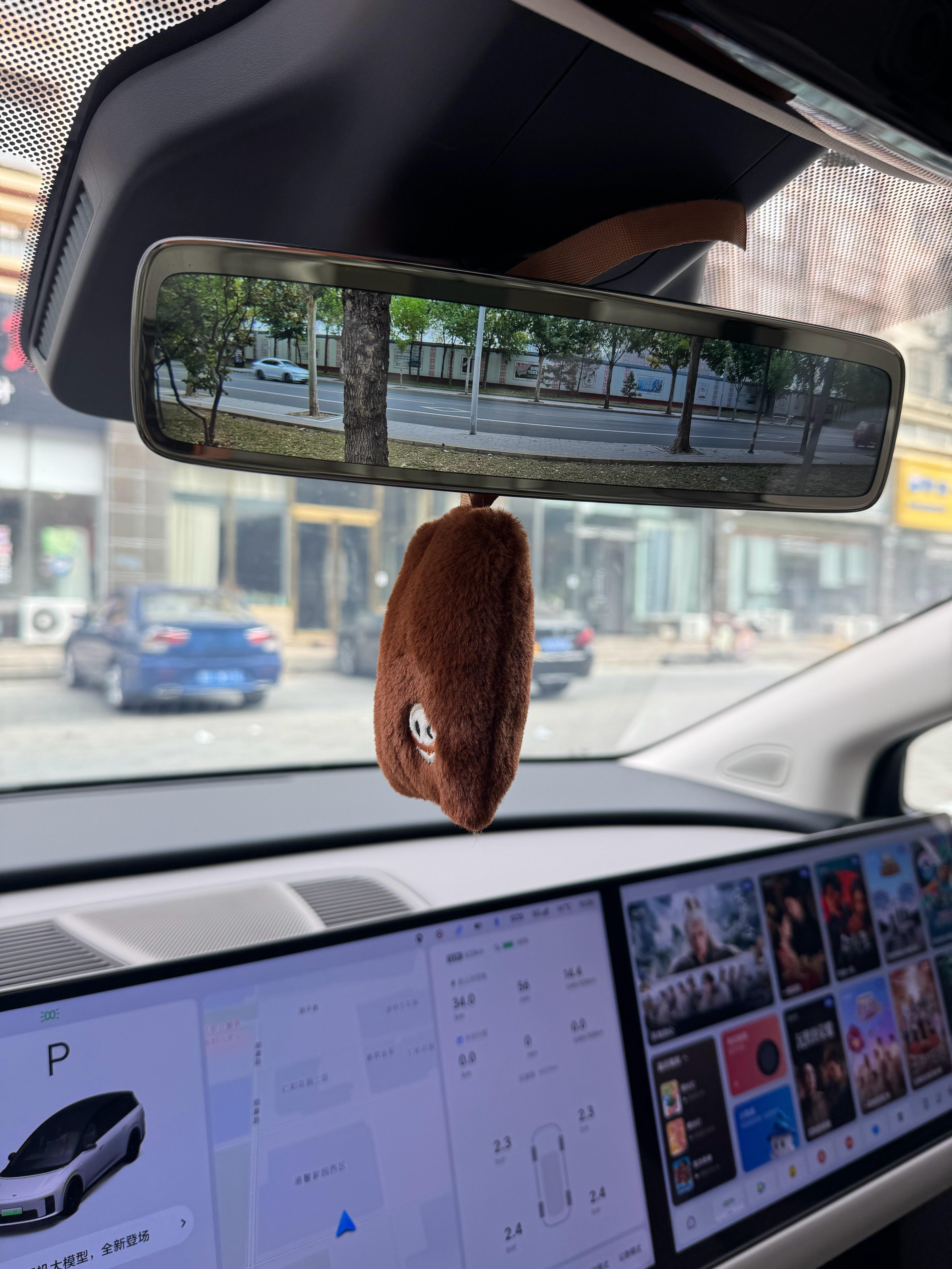 从来没在车上挂过装饰件奈何i8没有香氛理想i8​​​