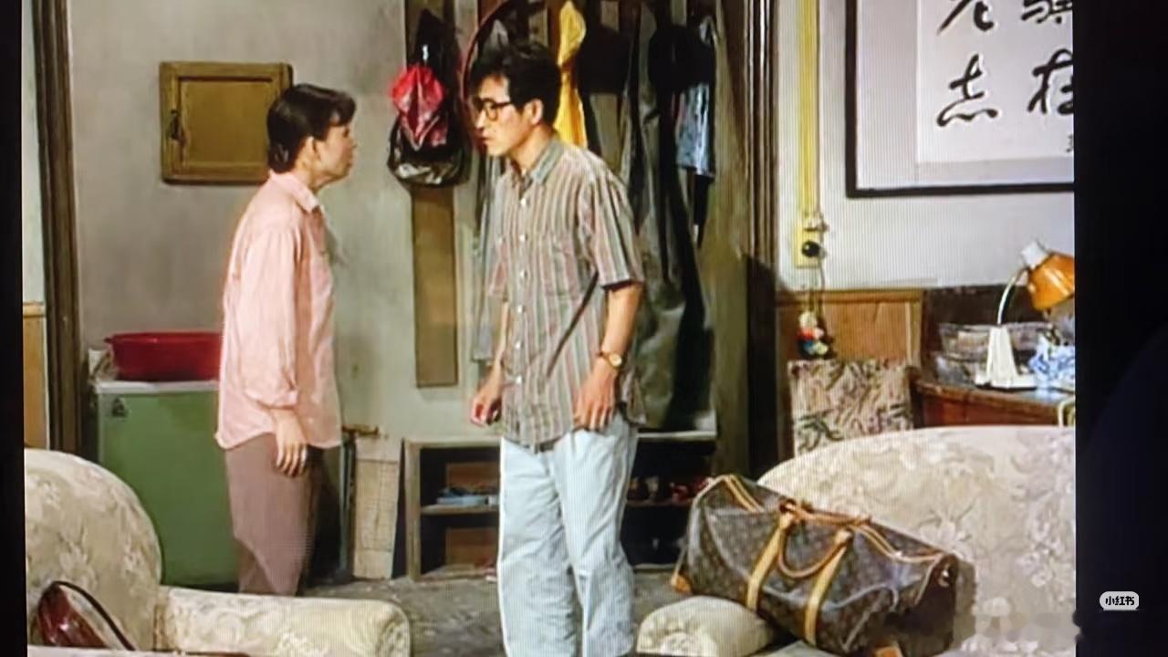 一个时代印记：94年的我爱我家和平居然有LV旅行包，而我妈快10年后才有的LV手