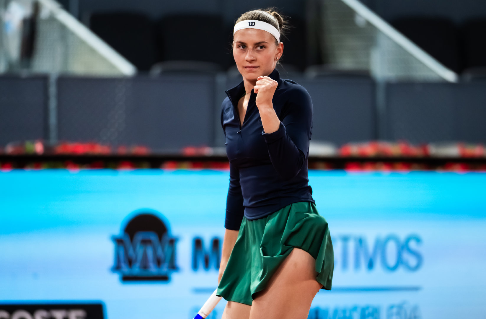 科斯秋克首进1000赛决赛🔥WTA1000马德里站半决赛，26号种子科斯秋克以