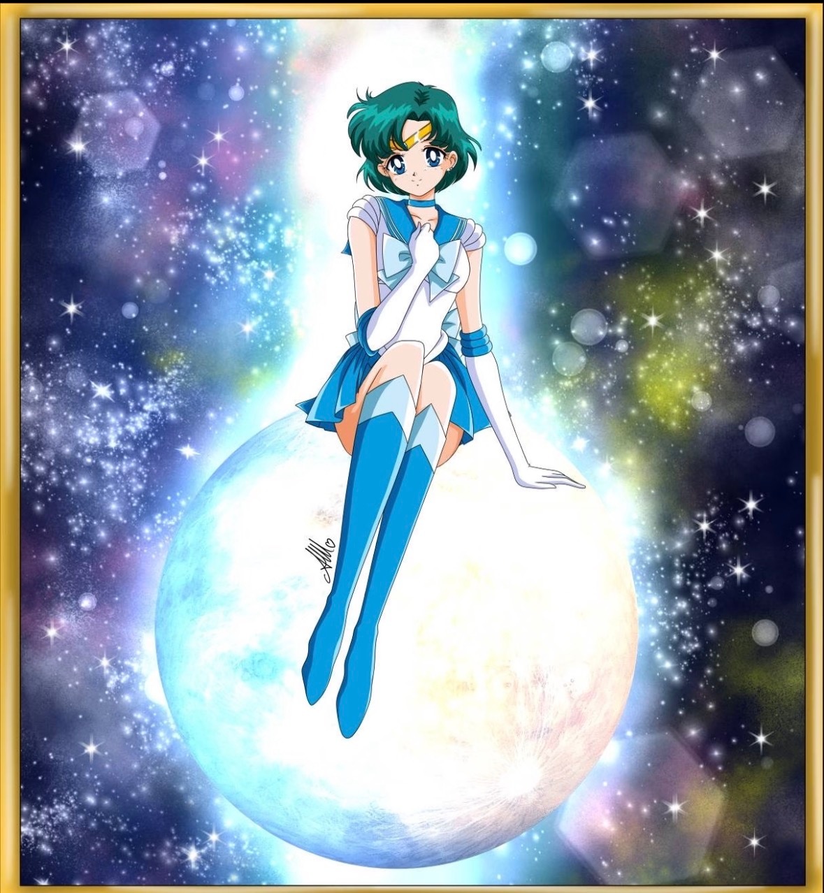 ✨守护星光·美少女战士全星球合影✨🪐10位战士，9颗星球，一场盛大的宇宙级浪漫