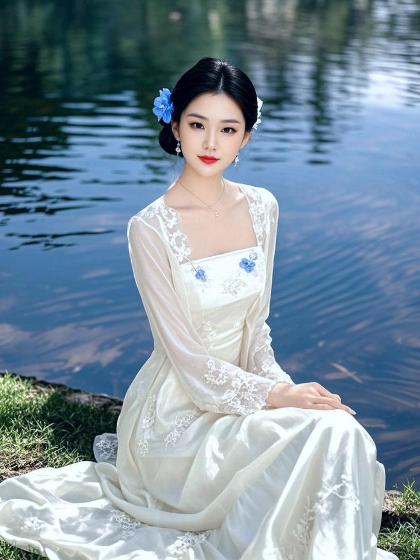 甜美写真 祝刷到的朋友开心快乐每一天′