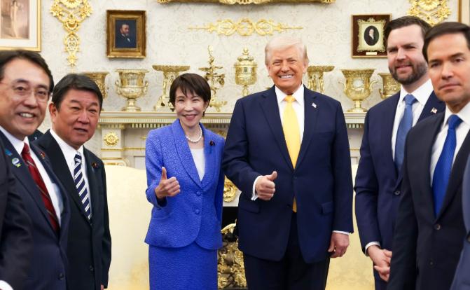 没饭吃，高市早苗心寒 如果说没有欢迎仪式就算了，竟然在白宫也没有安排午宴，连