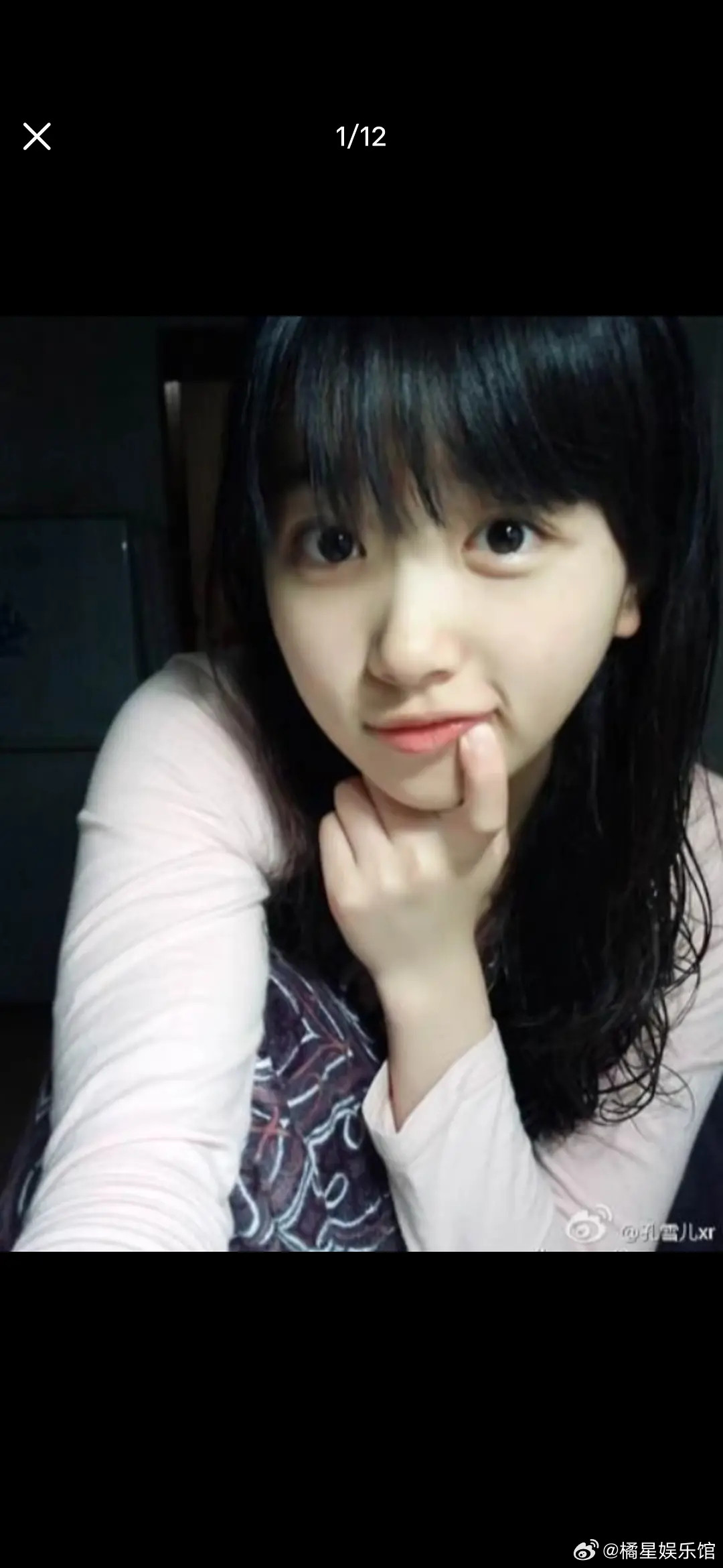 原来孔雪儿原生脸这么好看这姐整商真不高啊