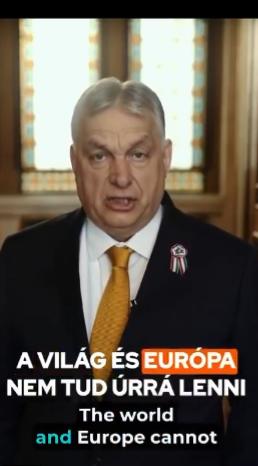 【2025年9月，欧尔班：“乌克兰不是一个独立国家。乌克兰不是一个主权国家。我们