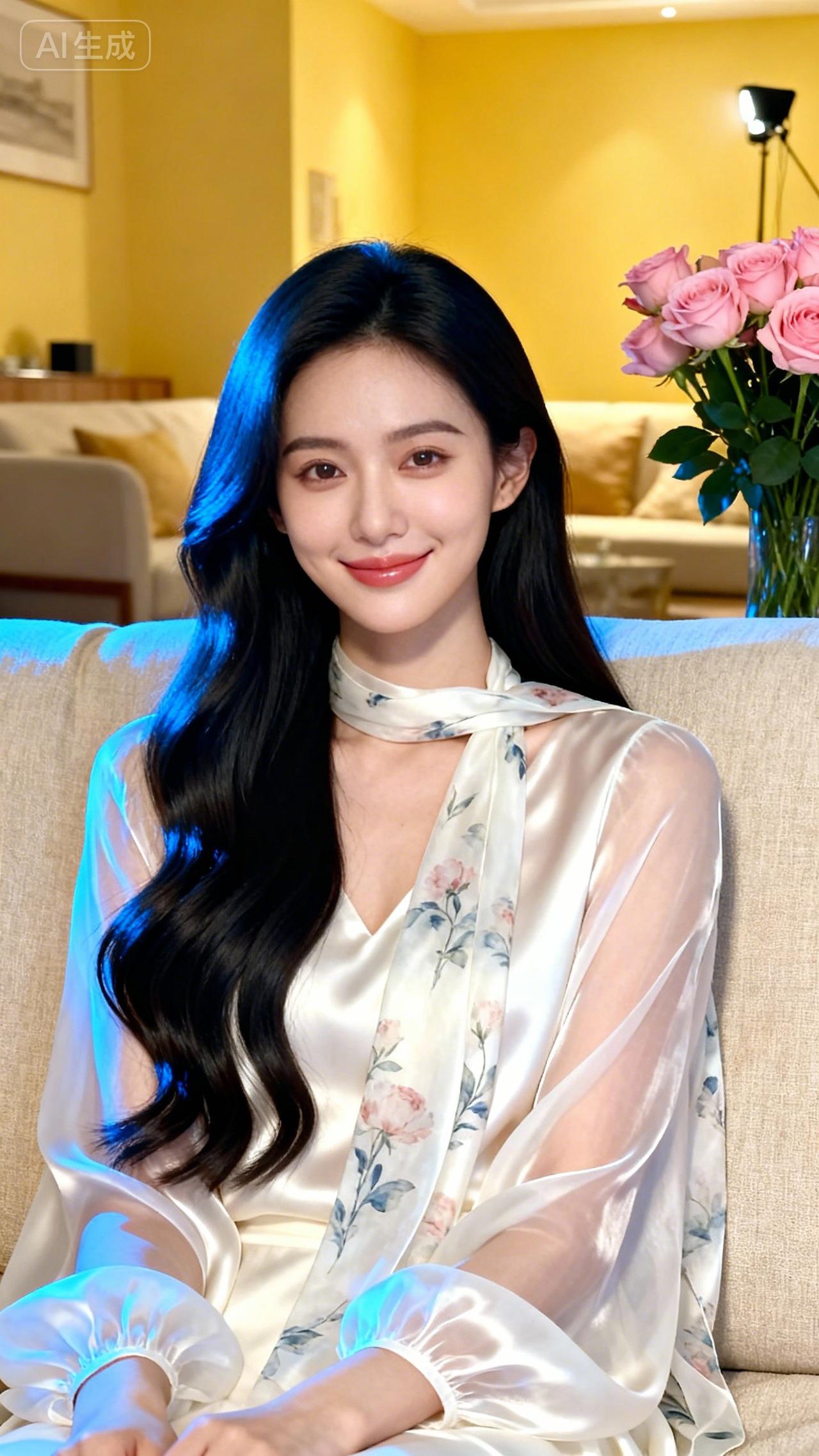 花间美人笑，春风满面生。性格会决定人生吗瘦身美还是丰满美你心中的美女啥模样