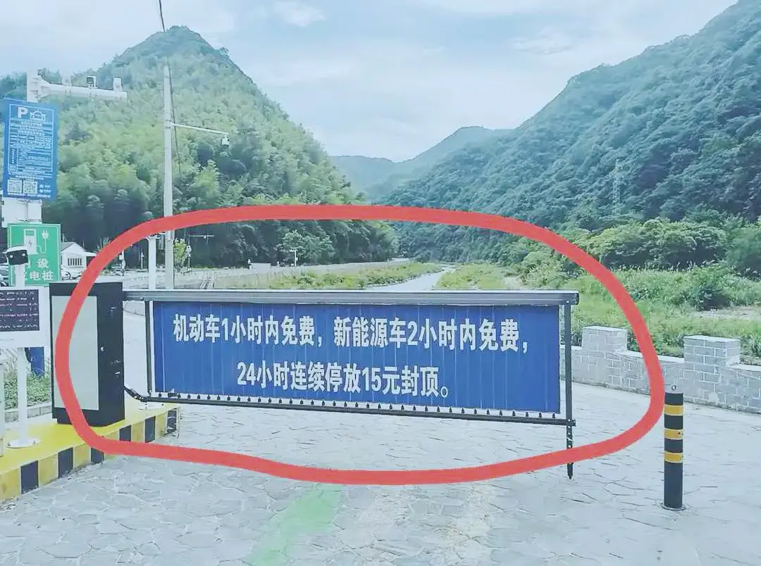 处处都彰显着对新能源汽车的偏爱