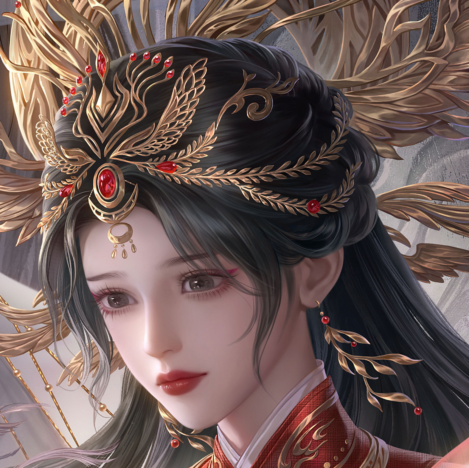 又挖掘到火灵儿一张盛世容颜现在的画师都这么厉害吗此脸无敌