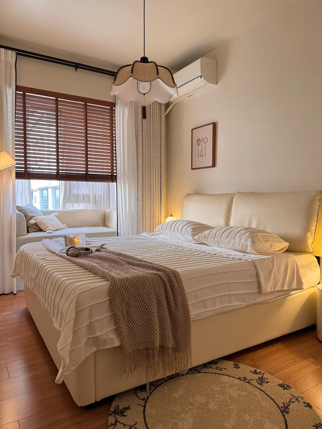 10㎡中古风主卧｜1.8米储物床才是小户型刚需！