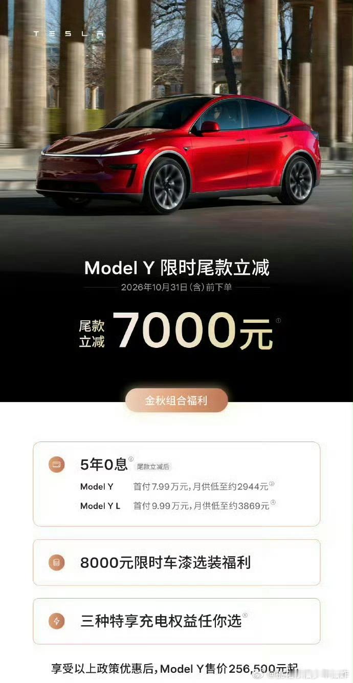 #特斯拉降价无人维权#特斯拉这轮Model3/Y限时降价，老车主没拉横幅，不是被说服了，是被规则劝退