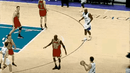 乔丹的比赛，看的到就是我们的福气。