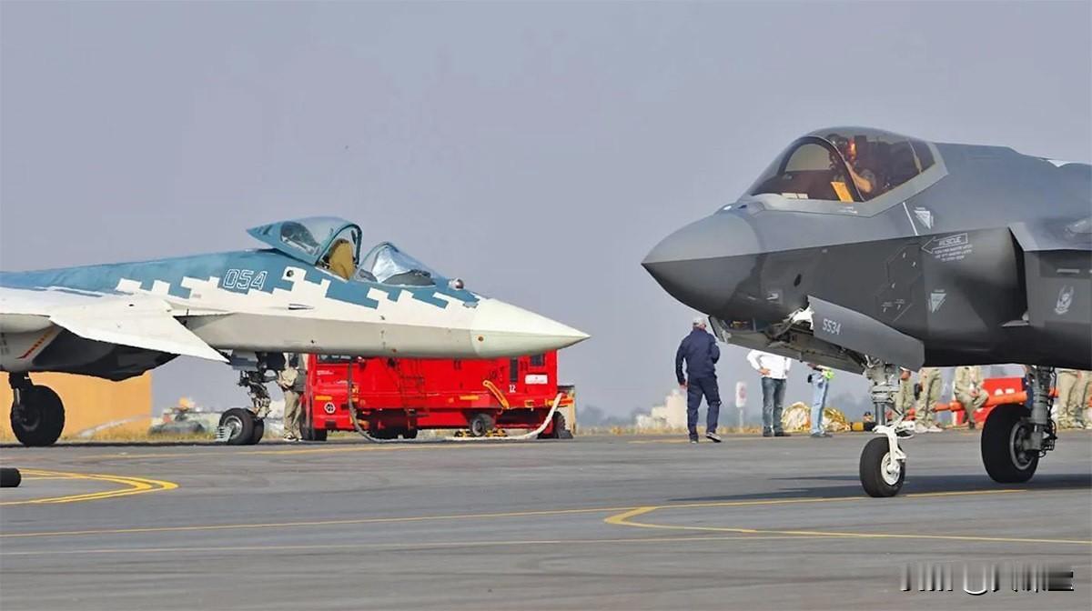 印度消息人士：印度考虑斥资70亿采购40架苏57战机。中美的五代飞机肯定不会