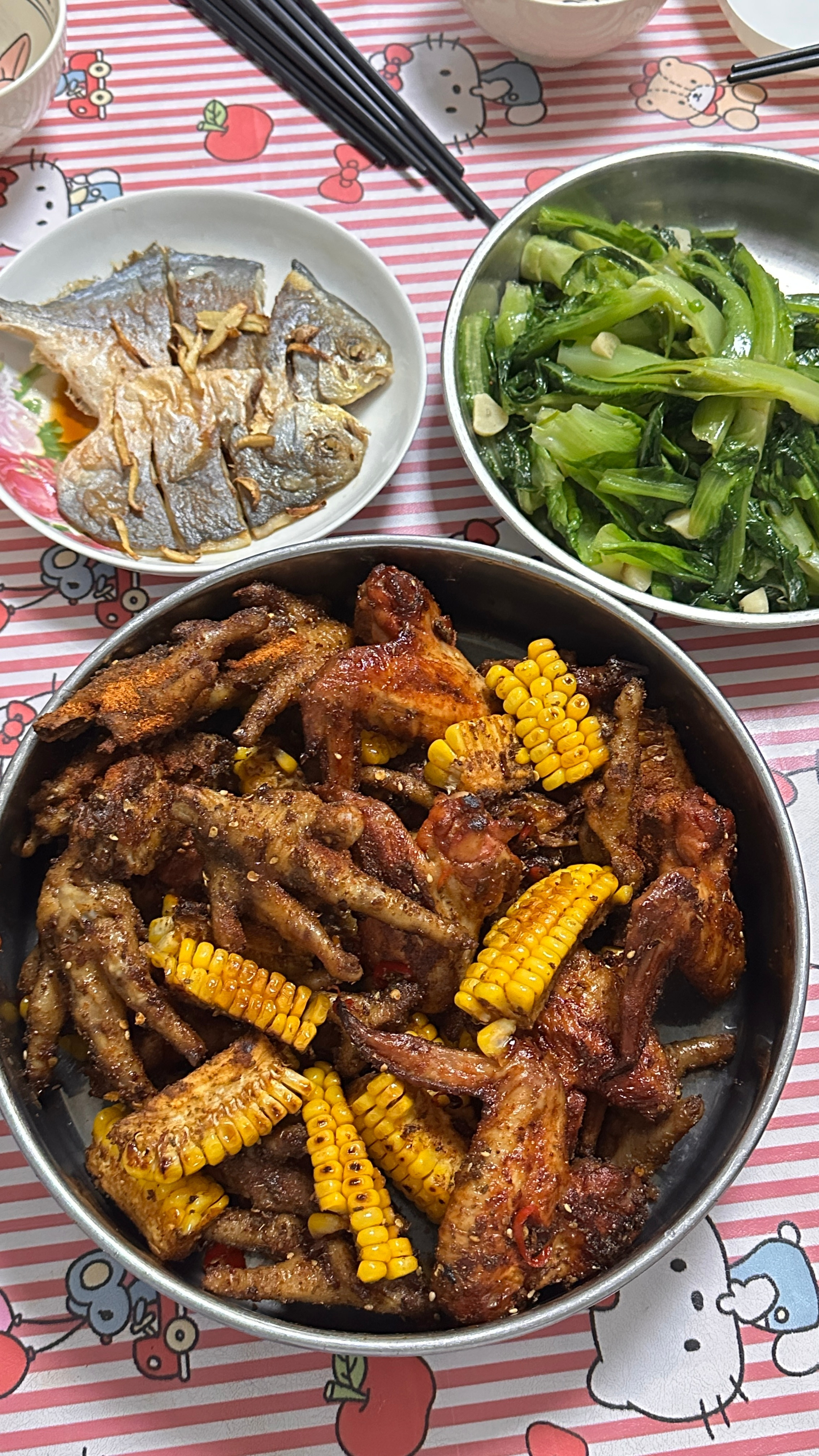 你们晚餐吃什么