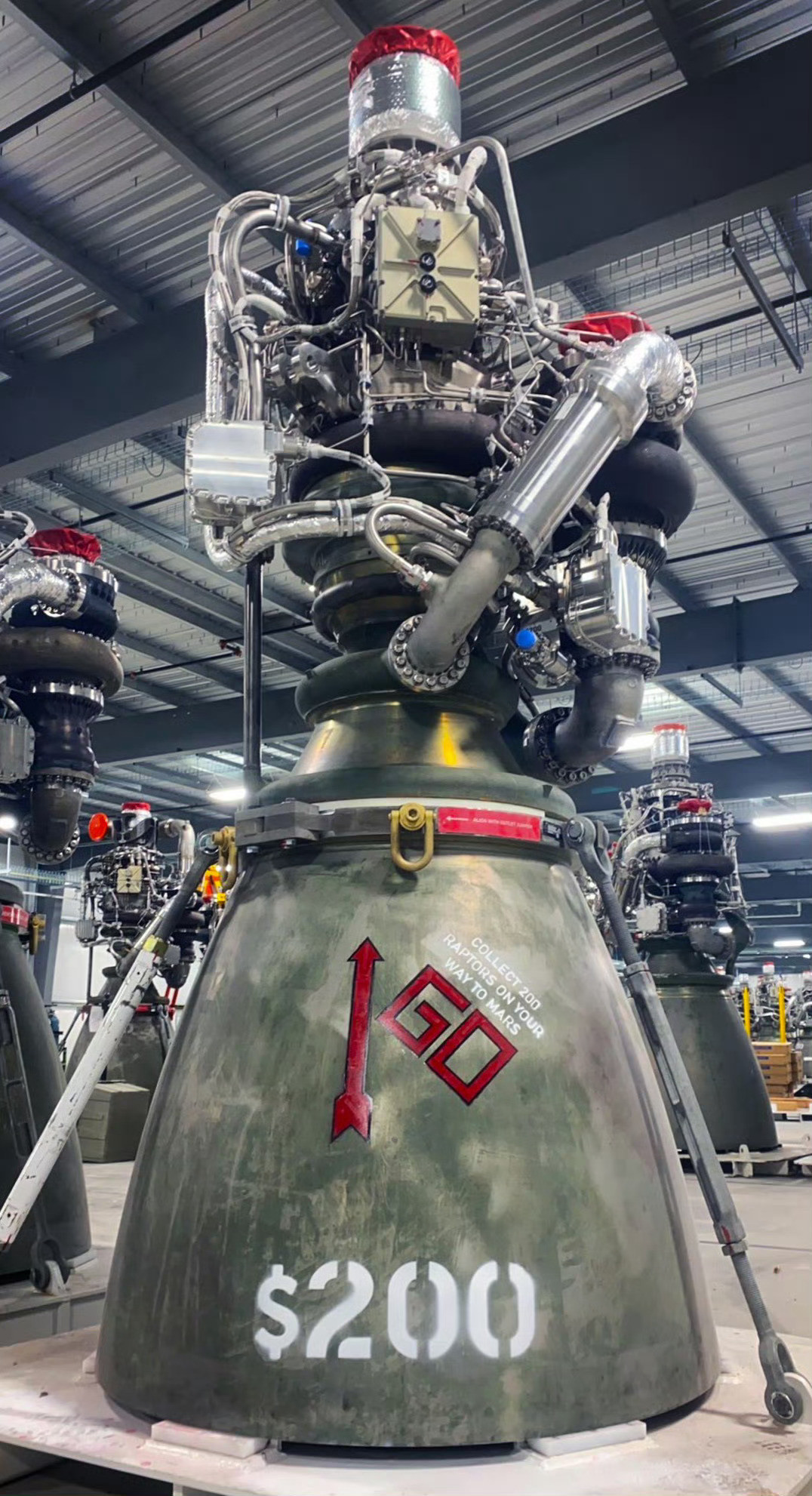 SpaceX最新透露;迄今为止,该公司已生产超过600台猛禽发动机,其中猛禽2型