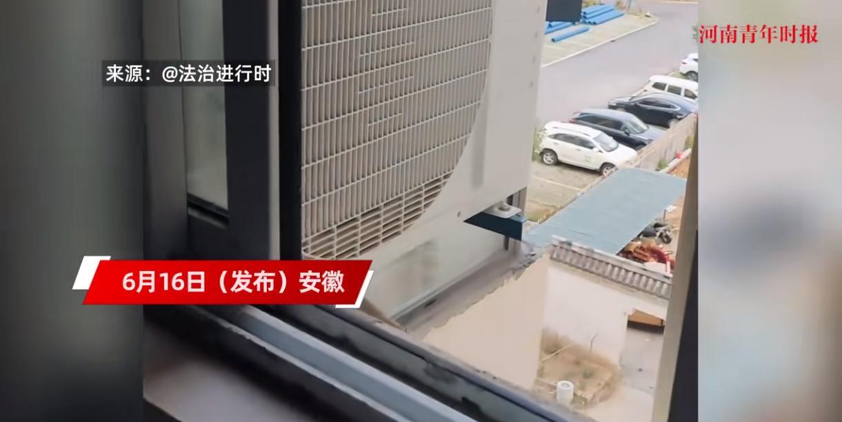 “太缺德了！”近日，安徽，一女子住在家里时，发现卧室里的温度始终特别高，打开窗帘