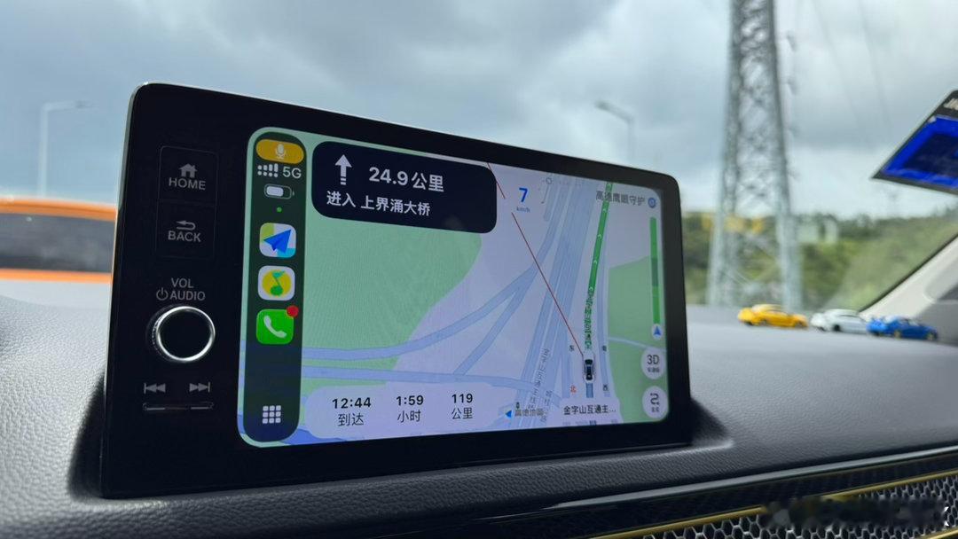 原来我开车去一趟香港要120km….而且是单程…今日开导航认真看才发现突然觉得好