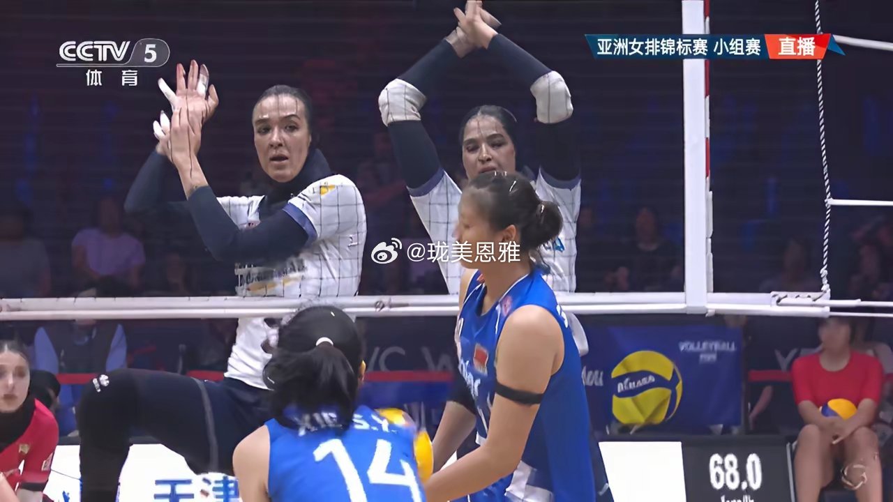 伊朗女排，长衫长裤包头巾，这还有法打吗？​​​