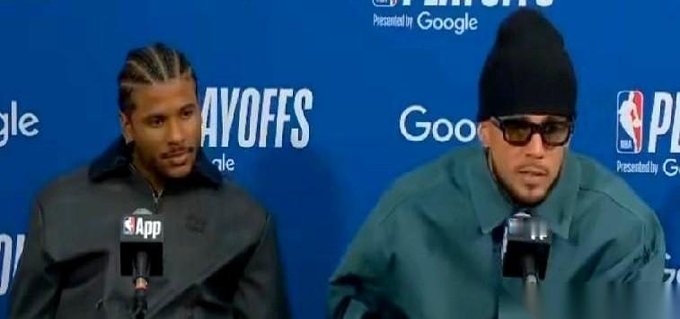 杰伦·格林在镜头前连连摇头，这次他是真的坐不住了。场上最荒诞的一幕刚...