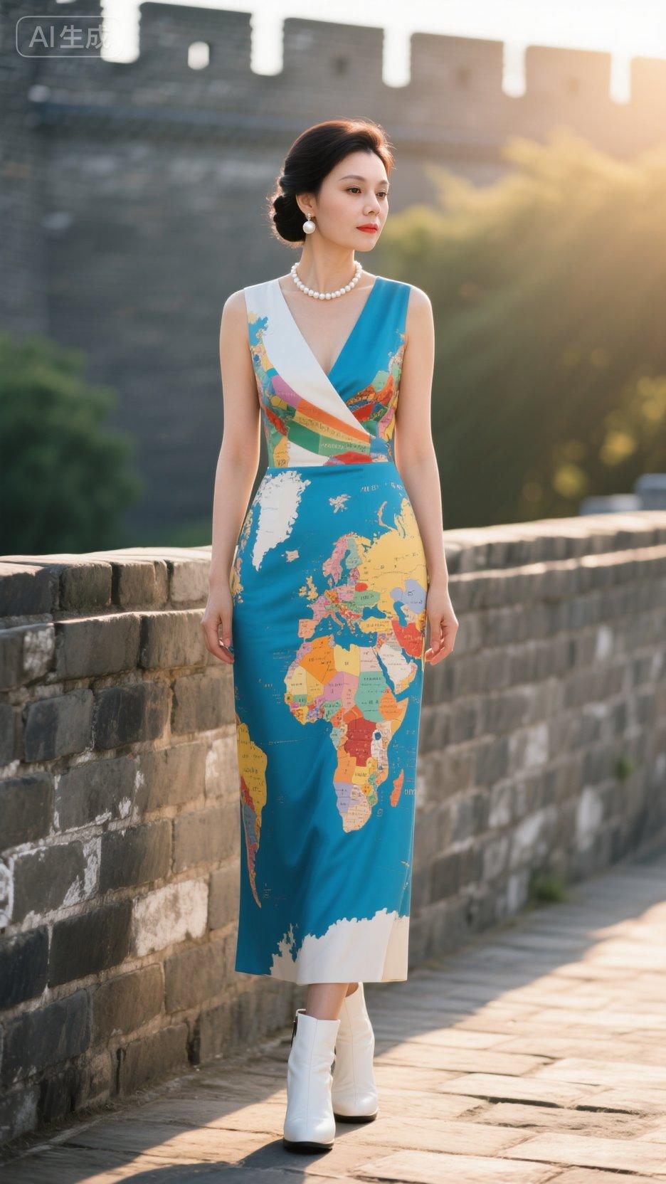 最美旗袍秀改良旗袍气质女人