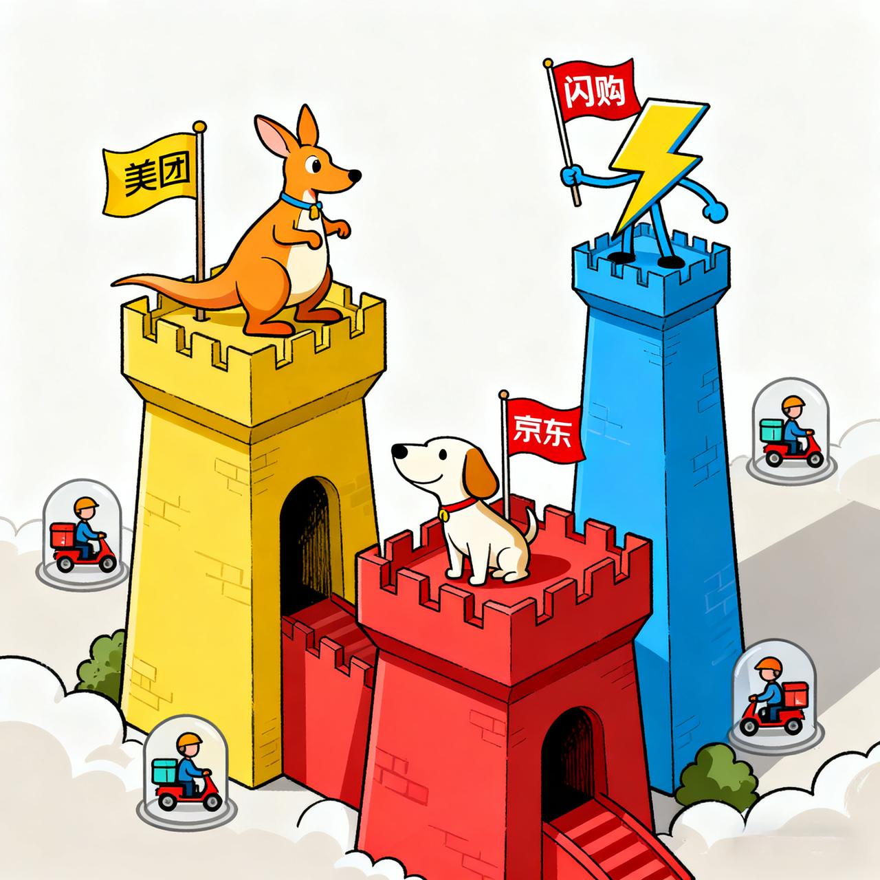 美团外卖说自己亏了160亿，京东外卖也说自己亏了有140亿，淘宝闪购也说自己亏了