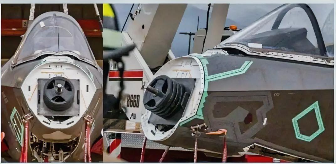 难以置信！美国新生产的F-35雷达供应不上，装杠铃片配重？在美国2025-20