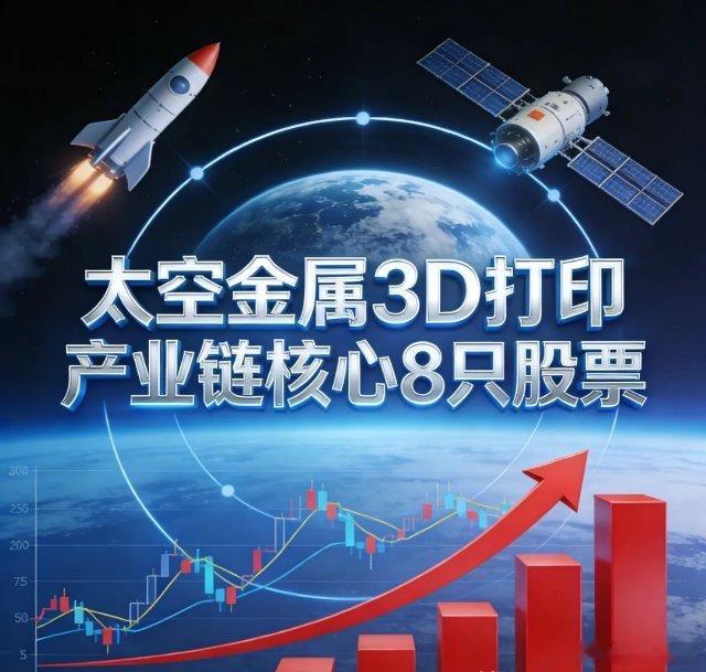 沪深股市太空金属3D打印产业链核心8只股票：1. 西部超导(688122)核心
