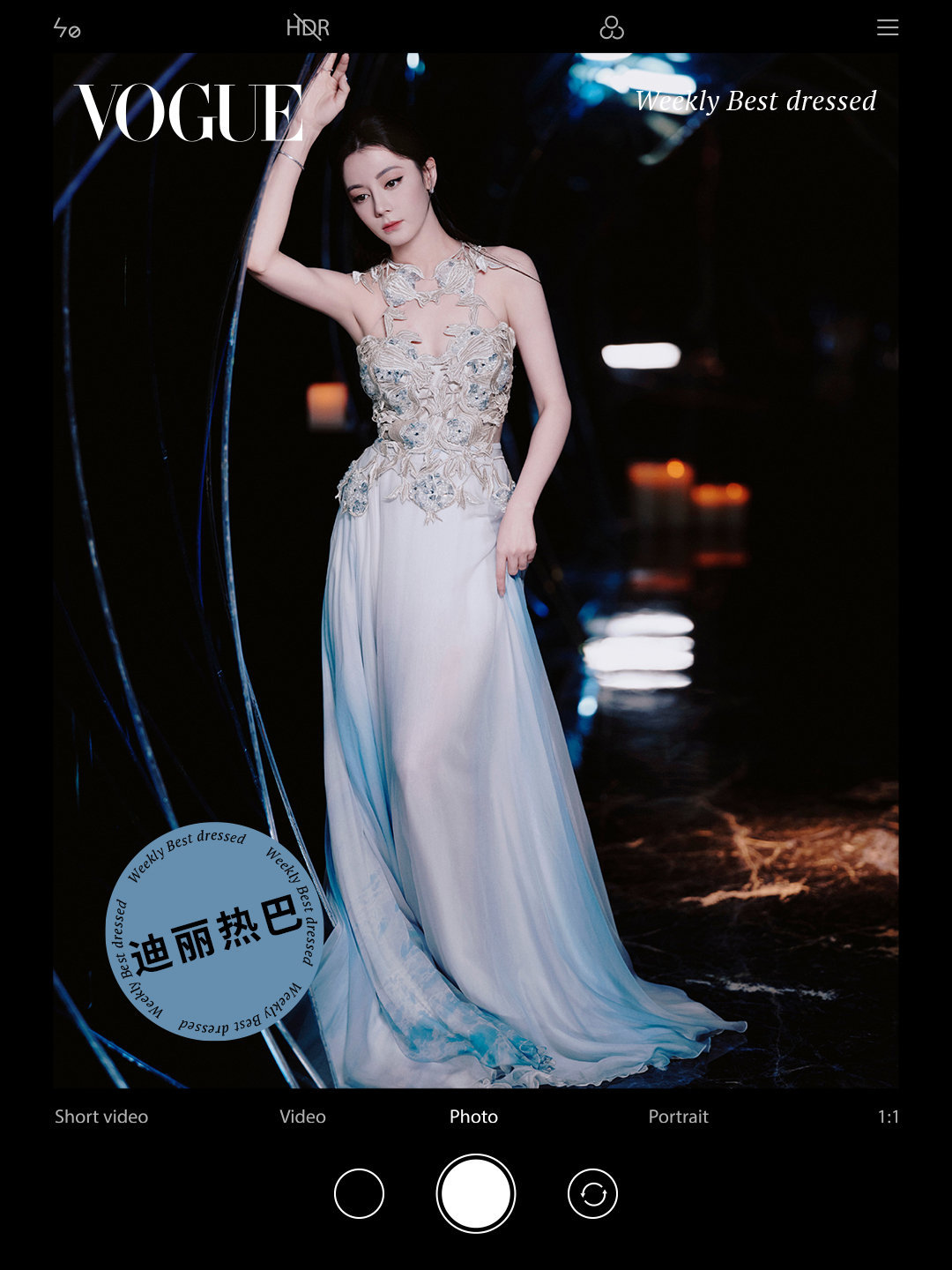 VOGUE×一周最佳穿搭📸女星👸迪丽热巴、高圆圆、薛凯琪、Hunter