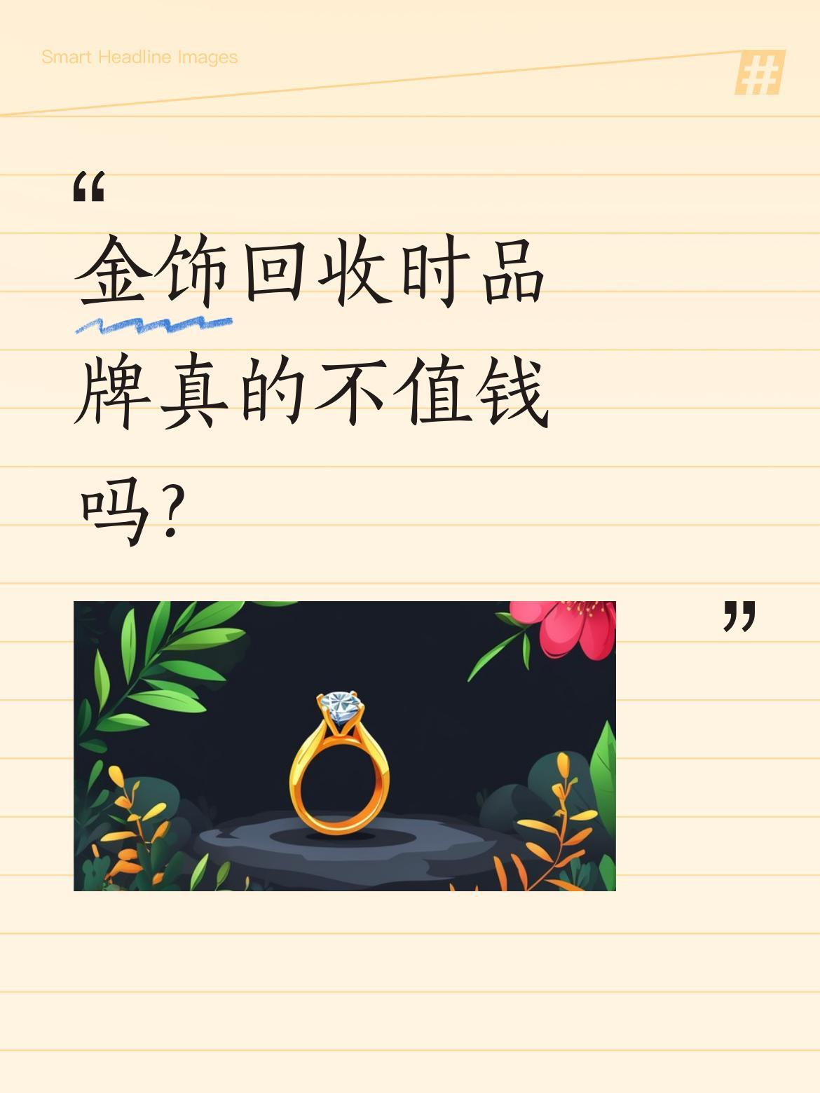 金饰回收时品牌真的不值钱吗？周大福买的四十多克项链拿去回收，店家说不管啥牌子都