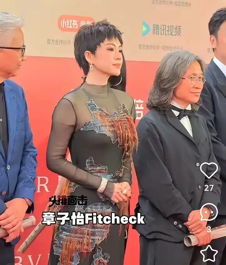 大明星就是大明星，这气质就是这么独一无二的存在。看章子怡参加活动的照片，