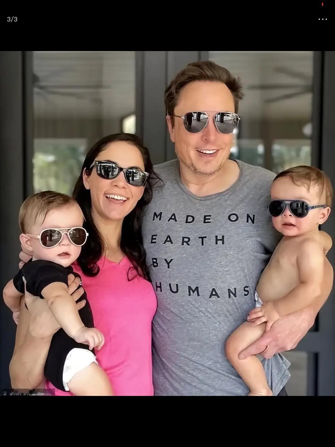 马斯克公开他的女友，高管。连生四个娃，不用自己出力，体外受精，听着好像也不是试管