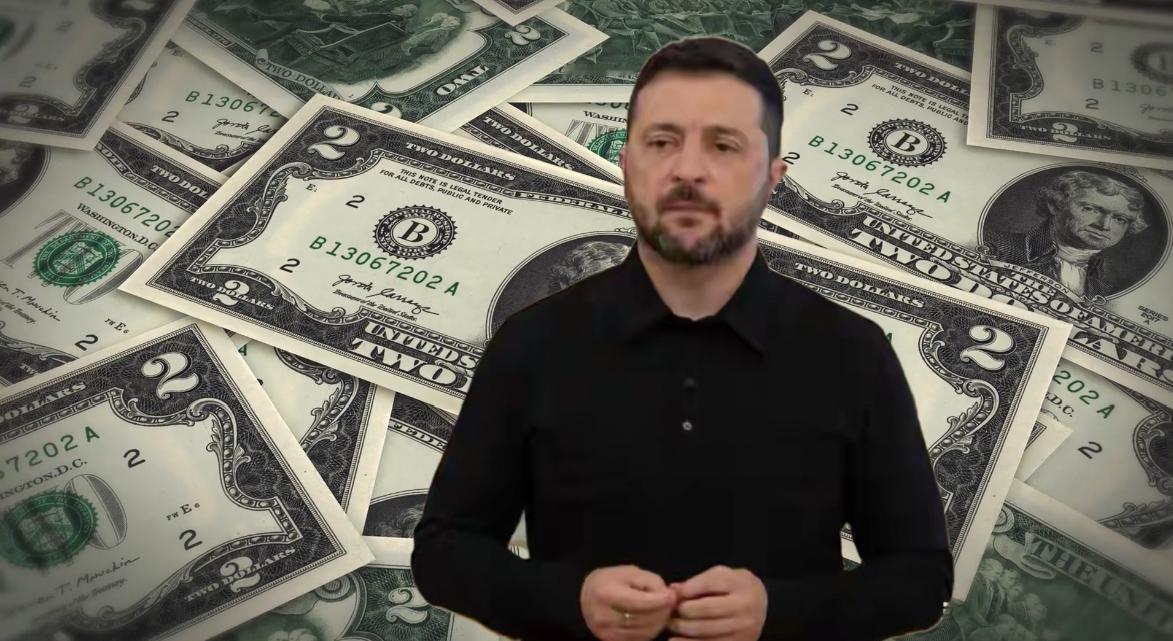 泽连斯基贪污10亿美元乌克兰国家反腐败局已经获得信息，显示总统泽连斯基通过腐败