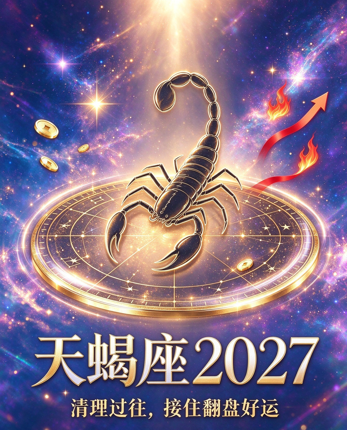 天蝎座2027：好运翻盘还是好运走空2027年天蝎座年运（上篇）一个人真正开始拉