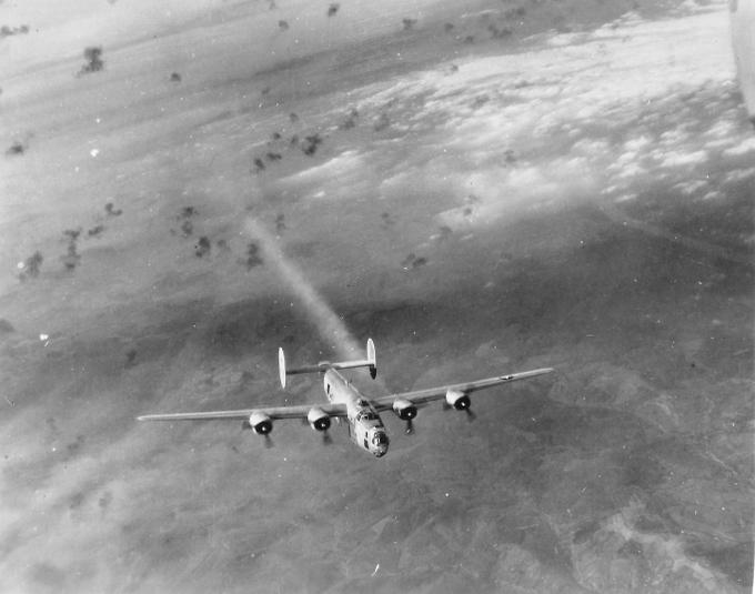 B-24在欧洲上空