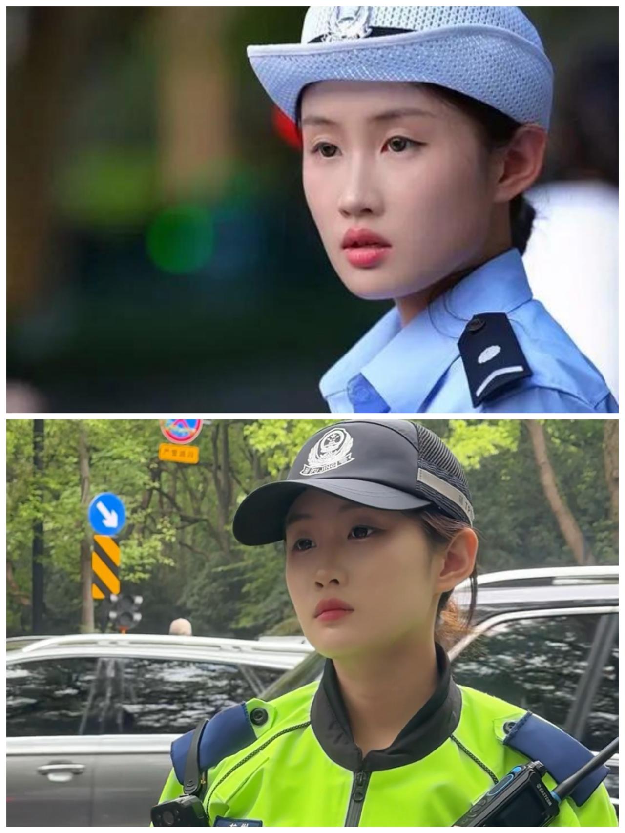 00后杭州网红辅警换肩章了！细心的网友发现网红辅警换肩章后，怎么“拐豆”不见
